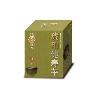 琥珀健寿茶 S型[抹茶入り緑茶ブレンド]1ヶ月用(30包入)