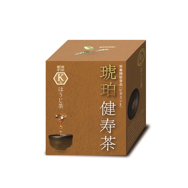 琥珀健寿茶 K型[ほうじ茶ブレンド]1ヶ月用(30包入)